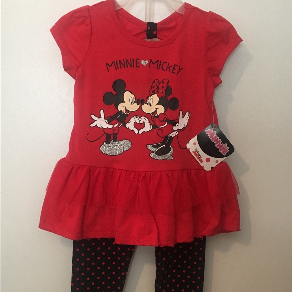 NEW Minnie Mouse 2 piece set